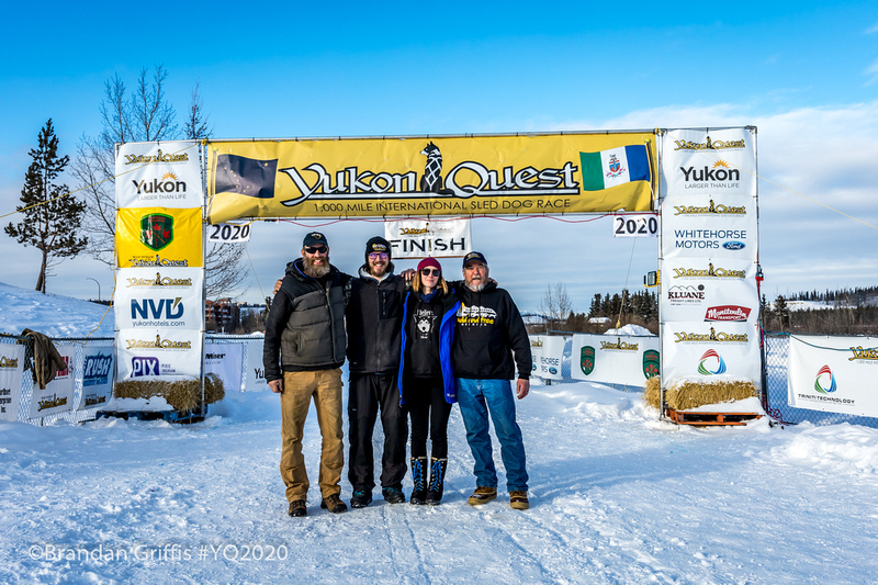 Yukon Quest Whitehorse Finish