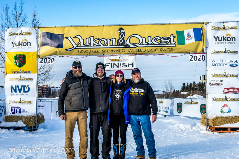 Yukon Quest Whitehorse Finish