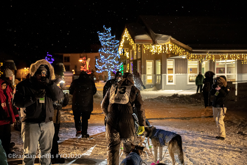 Yukon Quest Whitehorse Finish